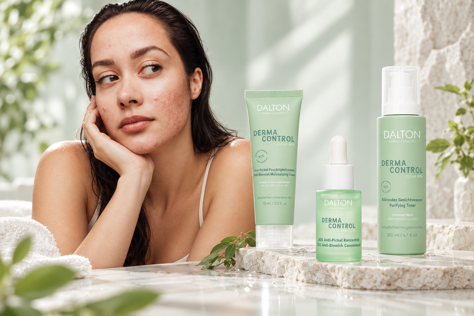 DALTON Derma Control – Soluții pentru ten gras, exces de sebum și imperfecțiuni.