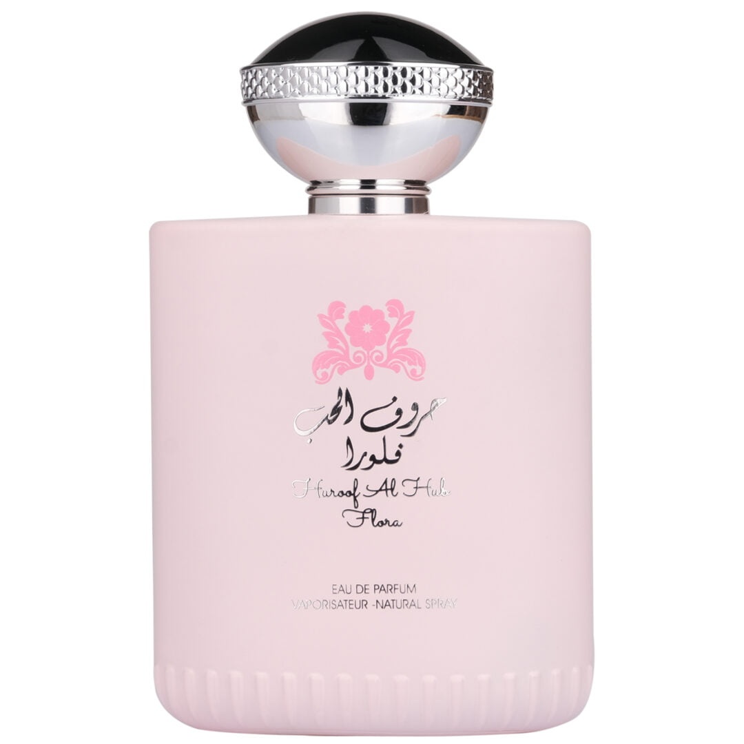 Apa de Parfum Huroof Al Hub Flora, Ard Al Zaafaran, Femei 100ml