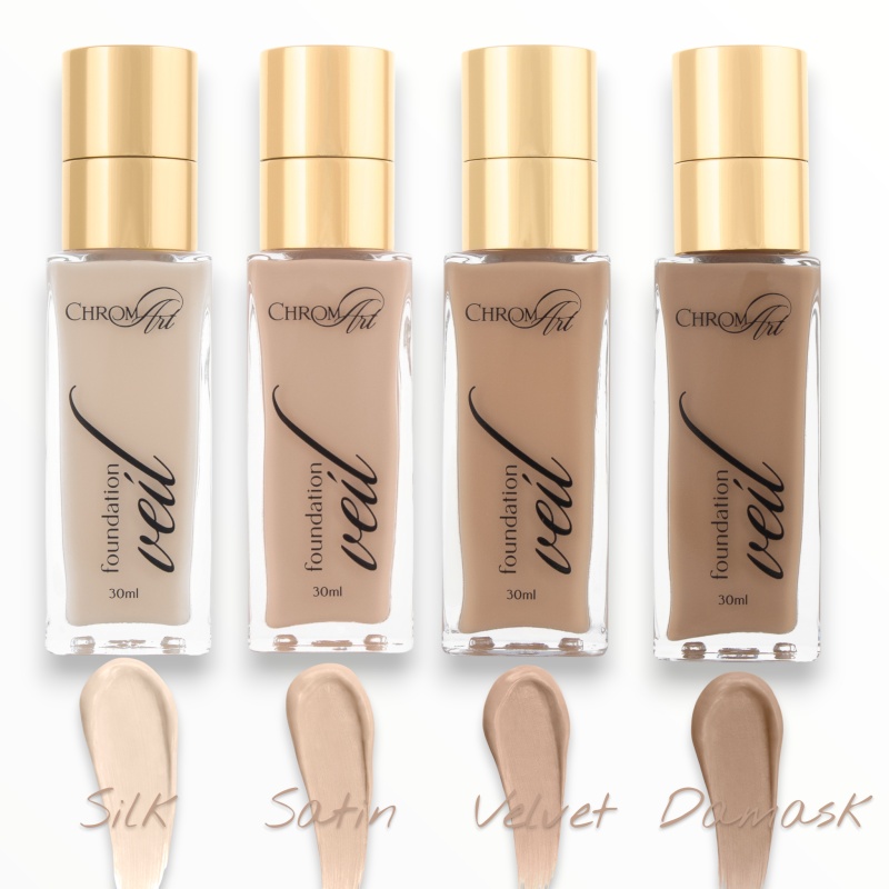 Fond de ten acoperire medie-mare ChromArt Veil – efect blur, rezistență mare (Culoare: Satin)