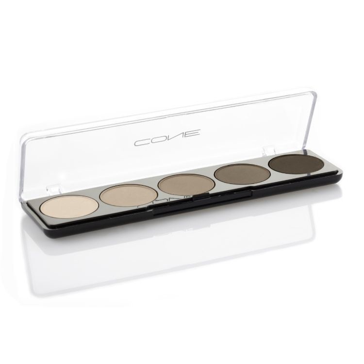 Paletă farduri de pleoape cu 5 culori CONE Concrete EK02