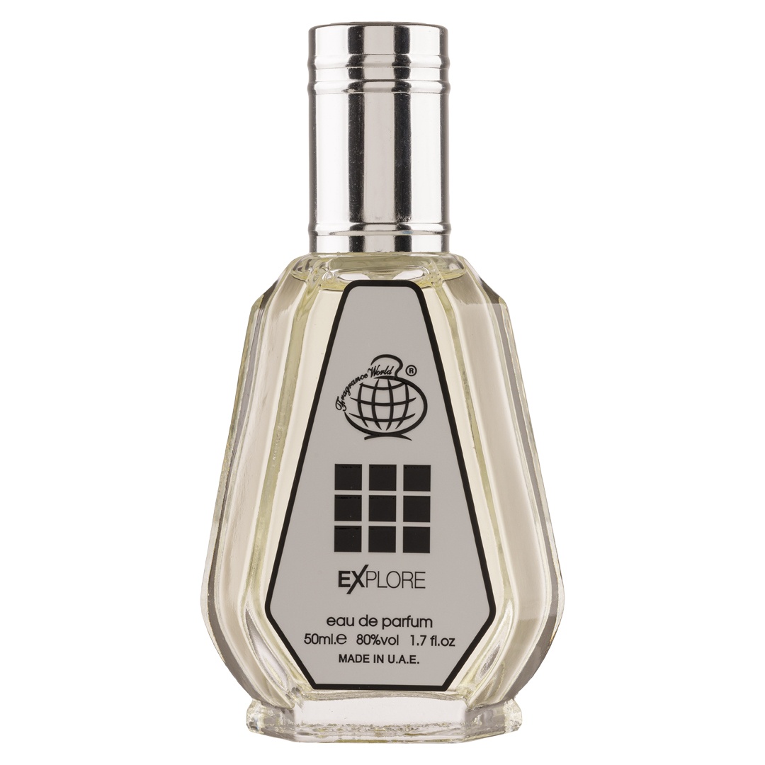 Apa de Parfum Explore, Fragrance World, Barbati 50ml
