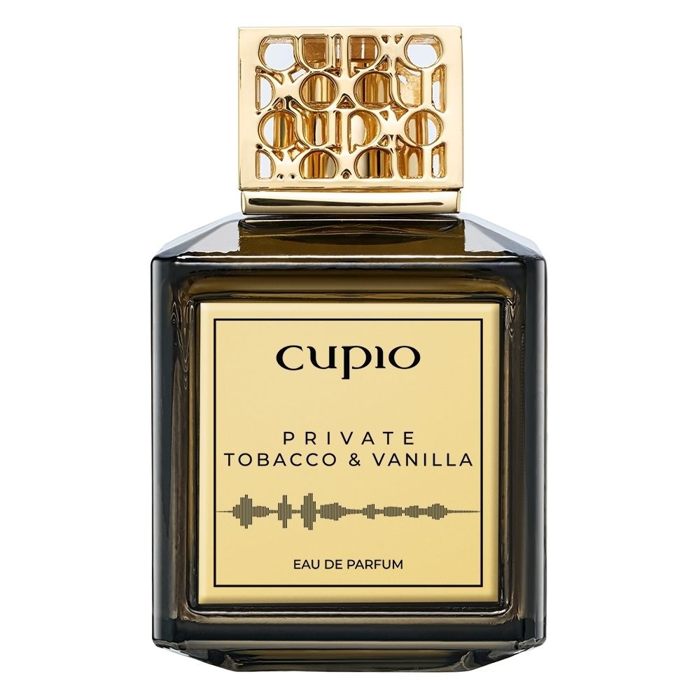 Apă de parfum premium, unisex, cu miros intens și rafinat CUPIO Private Tobacco & Vanilla