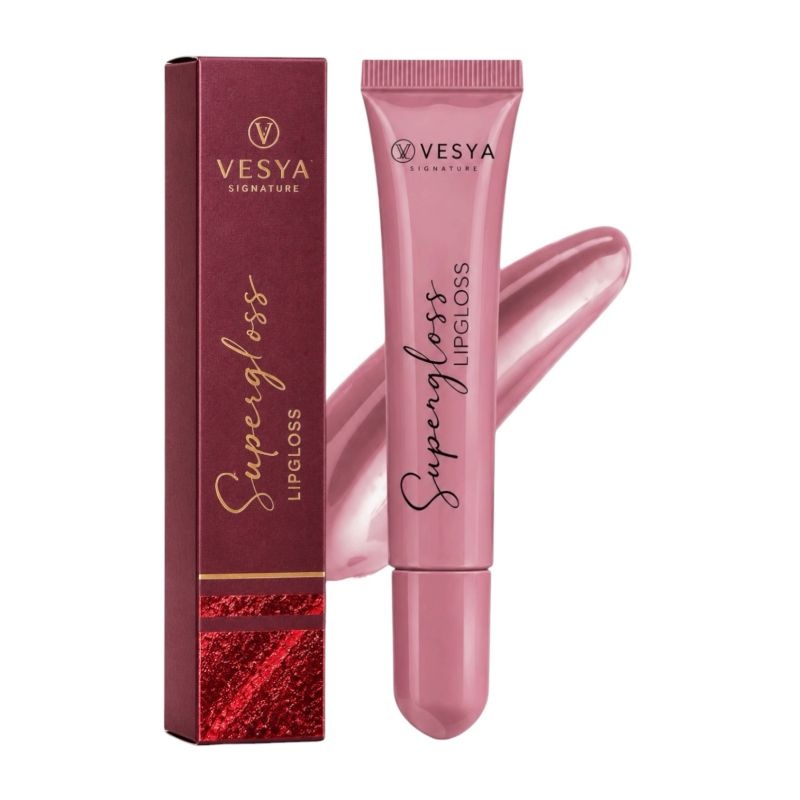 ChromArt Supergloss Caramel Macchiato by Vesya Signature – Luciu de buze în tonuri calde, 10 g