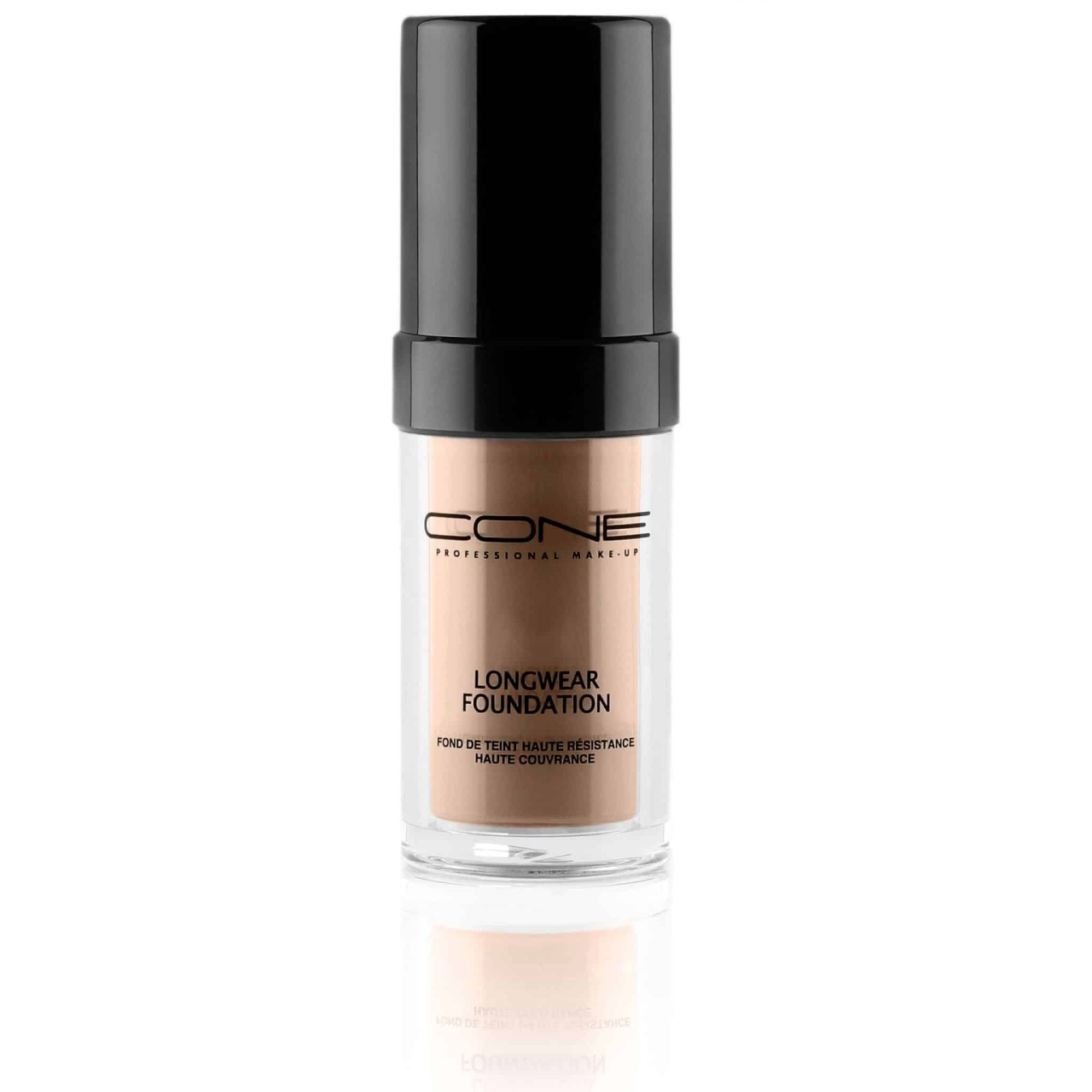 Fond de ten CONE Longwear Ton Foarte Închis Dark – acoperire mare, finish mat (Culoare: Nougat-5R95)
