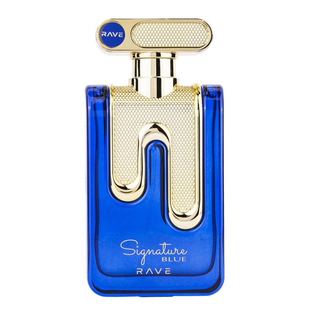 Apa de Parfum Signature Blue, Rave, Barbati 100ml