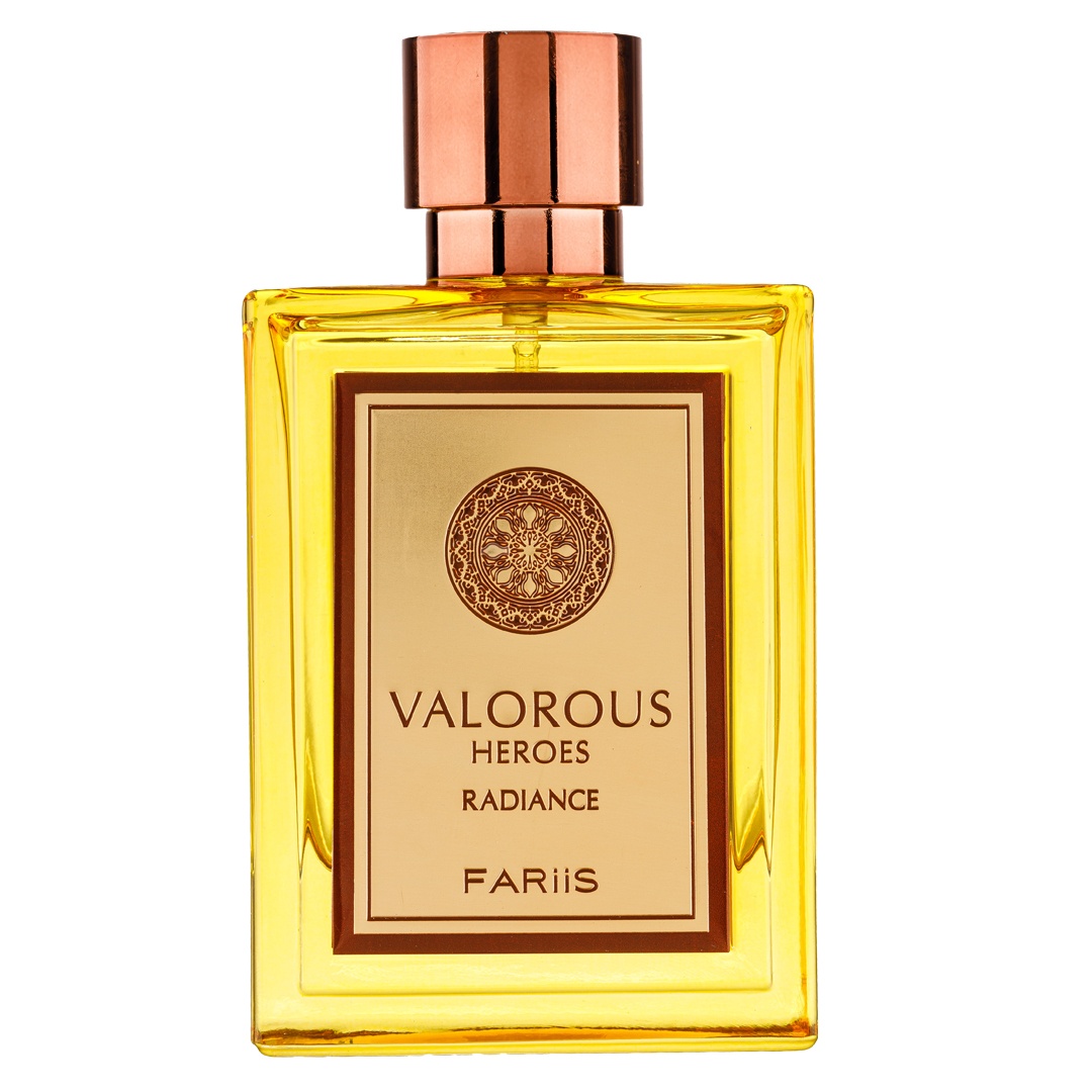 Apa de Parfum Valorous Heroes Radiance, Fariis, Barbati 100ml