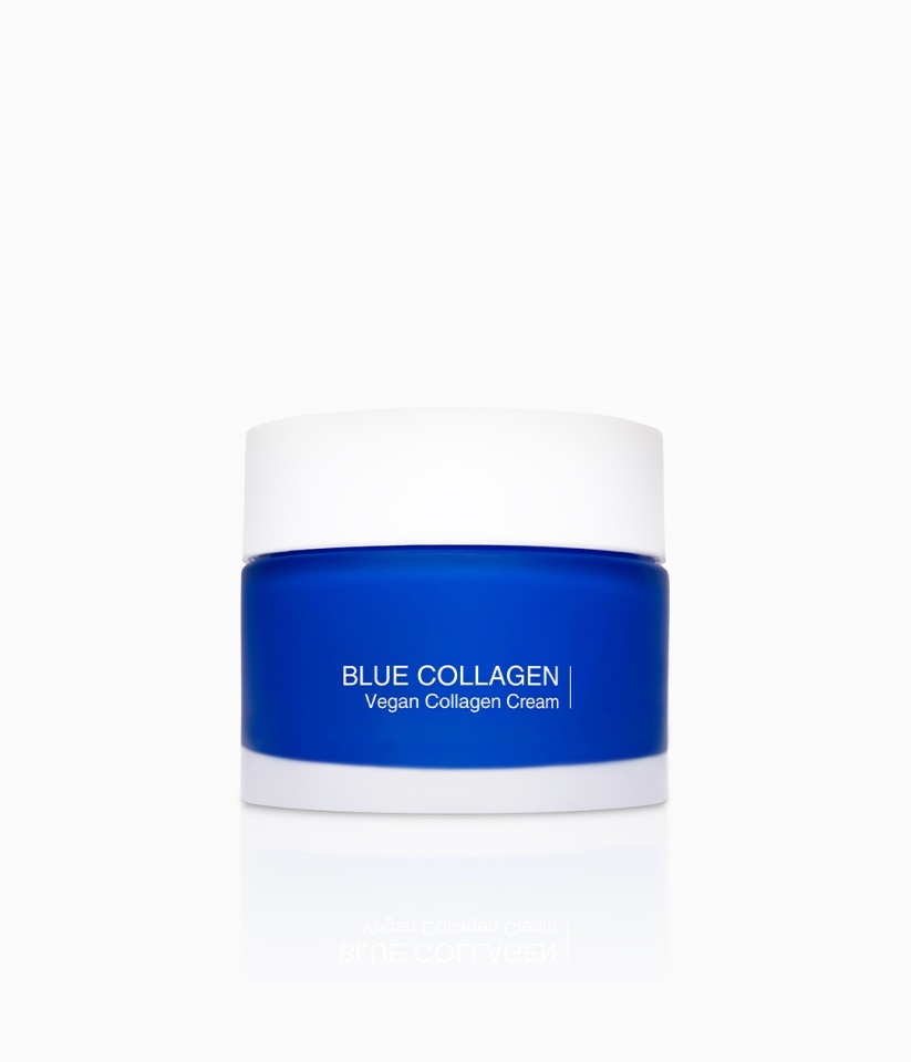 Cremă anti-aging pielea matură, normală sau mixtă BLUE COLLAGEN Vegan Collagen Cream 50 ml