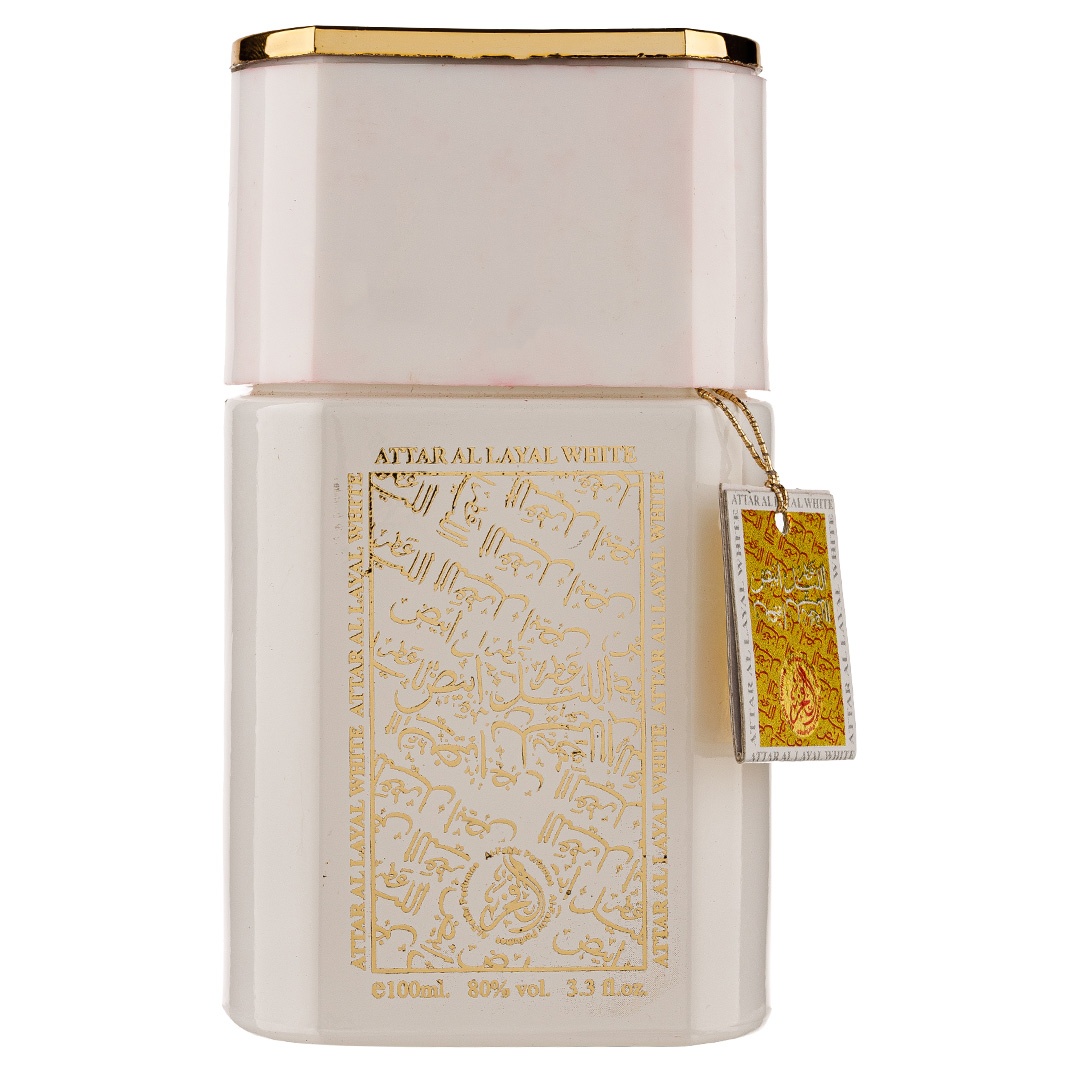 Apa de Parfum Attar Al Layal White, Al Fakhr Perfumes, Femei 100ml
