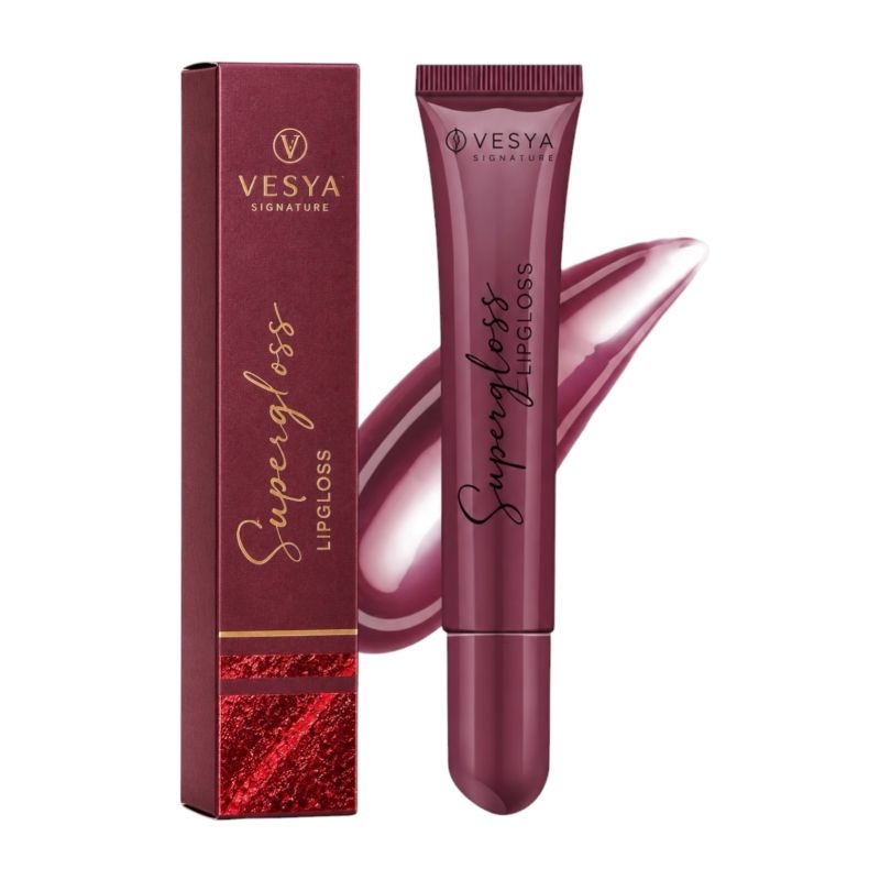 ChromArt Supergloss Cherry by Vesya Signature – Luciu de buze cu aromă de cireșe, 10 g