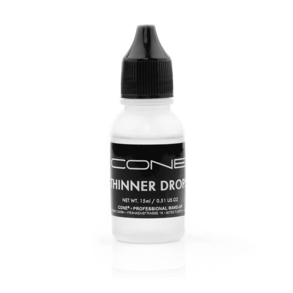 Diluant Machiaj Thinner Drops CONE Cosmetics Revitalizant Profesional pentru Tuș Gel și Texturi Cremoase
