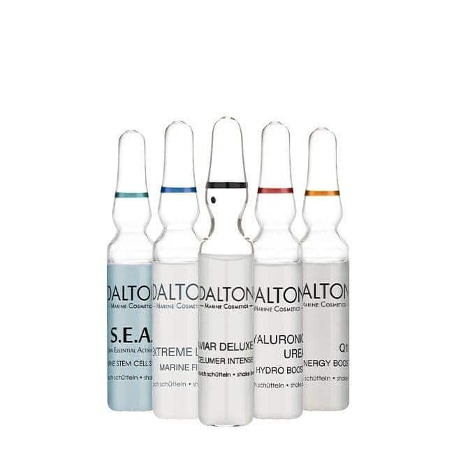 Set fiole anti-îmbătrânire cu hialuron, caviar, q10, lifting, celule stem Marine Selection Anti-Aging Ampoule Set