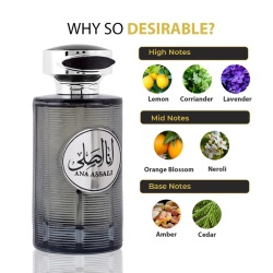Apa de Parfum Ana Assali, Nusuk, Barbati 100ml