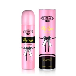 Apa de Parfum Cuba My Love, PC Design, Femei 100ml