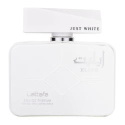 Apa de Parfum Elite Just White, Lattafa, Barbati 100ml