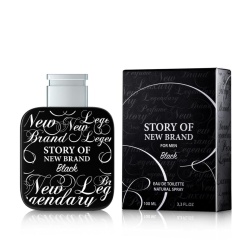 Apa de Toaleta Story of New Brand Black, New Brand, Barbati - 100ml