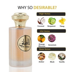 Apa de Parfum Ana Assali, Nusuk, Femei 100ml