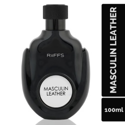 Apa de Parfum Masculin Leather, Riiffs, Barbati 100ml