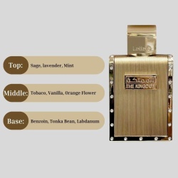 Apa de Parfum The Kingdom Men, Lattafa, Barbati 100ml - Img 2