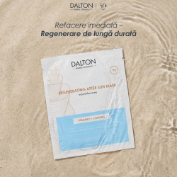 Mască tip șervețel regenerantă după soare DALTON Regenerating After Sun Mask - Img 3