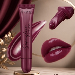 ChromArt Supergloss Cherry by Vesya Signature – Luciu de buze cu aromă de cireșe, 10 g
