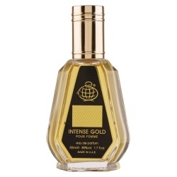 Apa de Parfum Intense Gold, Fragrance World, Femei 50ml