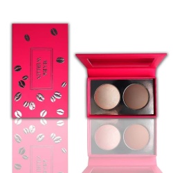 Paletă bronzer și iluminator Mark Wirlen Love Coffee Time Magenta
