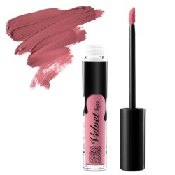 Ruj lichid mat rezistent Velvet Matte Lipstick Cinecitta 08 Mauve Nude
