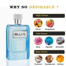 Apa de Parfum Blu O2, Riiffs, Barbati 100ml - Img 5