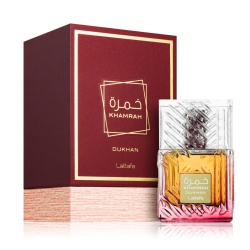 Apa de Parfum Khamrah Dukhan, Lattafa, Unisex 100ml - Img 3