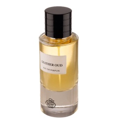 Apa de Parfum Leather Oud, Fragrance World, Unisex 80ml