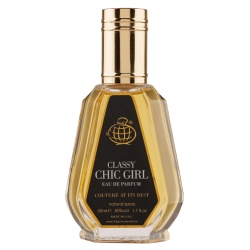Apa de Parfum Classy Chic Girl, Fragrance World, Femei 50ml