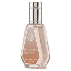 Apa de Parfum Evidence, Fragrance World, Femei 50ml