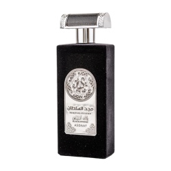 Apa de Parfum Majd Al Sultan Black Intense, Asdaaf, Barbati 100ml