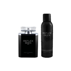 Set Reflex Black Man, Louis Varel, Apa de Toaleta, Barbati - 100ml + Deo - 200ml
