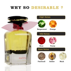 Apa de Parfum Bella Rouge, Riiffs, Femei 100ml