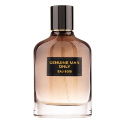 Apa de Parfum Genuine Man Only Eau Bois, Fragrance World, Barbati 100ml
