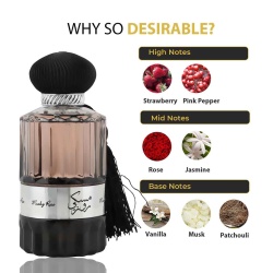Apa de Parfum Musky Rose, Nusuk, Femei 100ml