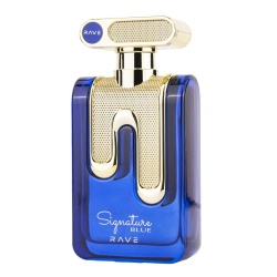 Apa de Parfum Signature Blue, Rave, Barbati 100ml