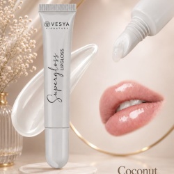 ChromArt Supergloss Coconut by Vesya Signature – Luciu de buze cu aromă de cocos, 10 g