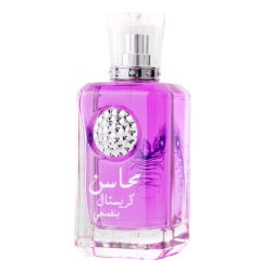 Set Mahasin Crystal Violet, Lattafa, Femei, Apa de Parfum 100ml + Deo 50ml