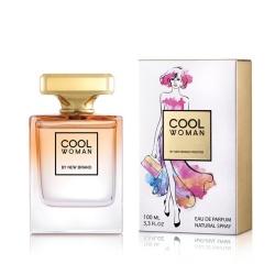 Apa de Parfum Cool Woman, New Brand Prestige, Femei 100ml - Img 4