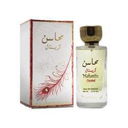 Apa de Parfum Mahasin Crystal, Ard Al Zaafaran, Femei 100ml - Img 2