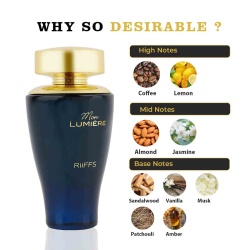 Apa de Parfum Mon Lumiere, Riiffs, Femei100ml