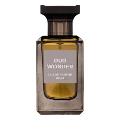 Apa de Parfum Oud Wonder, Fragrance World, Unisex 80ml - Img 1