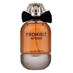 Apa de Parfum Prohibit Intense, Fragrance World, Femei 100ml