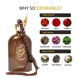 Apa de Parfum Sab'ha Wa Oud Cambodi, Rihanah, Barbati 100ml