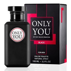 Apa de Toaleta Only You Black, New Brand Prestige, Barbati - 100ml - Img 4
