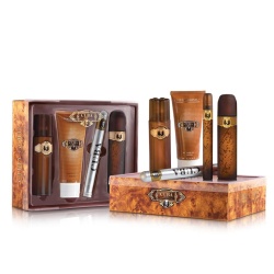 Set Parfum Cuba Gold, PC Design, Barbati, Apa de Toaleta 100ml + Apa de Toaleta 35ml + Gel de Dus 200ml + After Shave 100ml