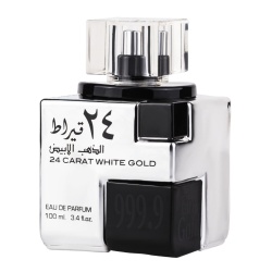 Apa de Parfum 24 Carat White Gold, Lattafa, Barbati 100ml - Img 2