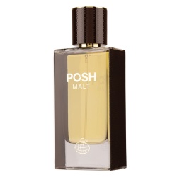Apa de Parfum Posh Malt, Fragrance World, Barbati 80ml